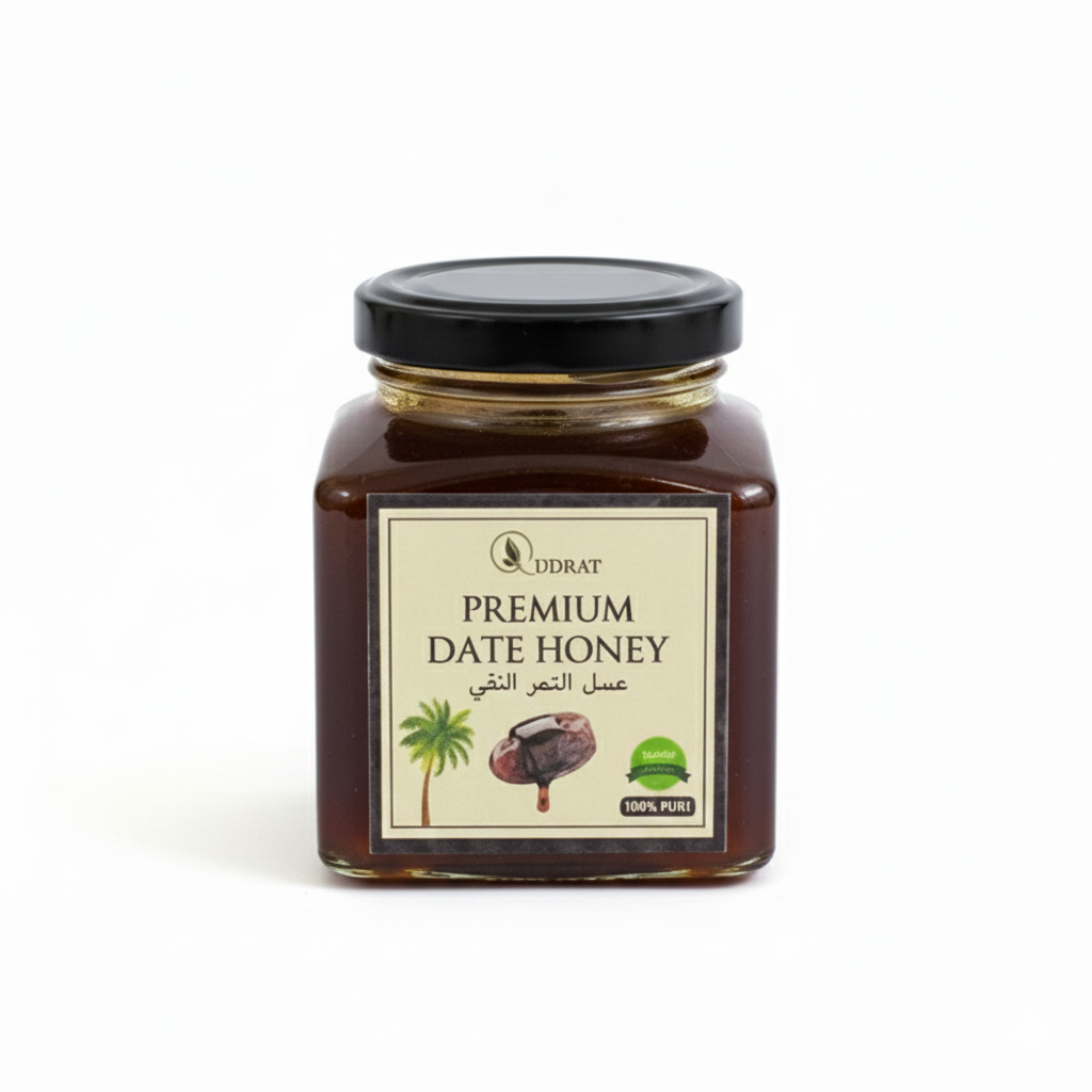 Qudrat Premium Date Honey – 100% Pure & Organic Natural Sweetener